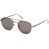 WEB EYEWEAR Zonnebril WE0375 52/20/145 Matte lichtbrons Titanium UNISEX WE0375