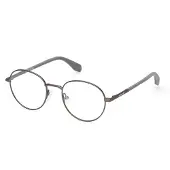 Adidas Originals Bril - - OR5090 - Voorzijde van metaal - Grijs (matte dark ruthenium) - Neusbrug 20 mm