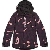 O'Neill Sportjas donkerlila / rosa / zwart / wit