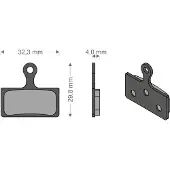 Brenta Ciclo Xtr/k-force/mcx1 Shimano/fsa/rever Gesinterde Remblokken