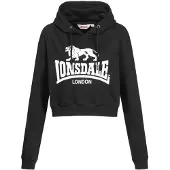 Lonsdale Sweatshirt 'Roxeth' zwart / wit