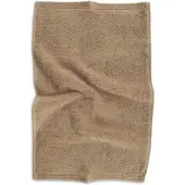 Tiseco Home Studio - Gastendoek DELUX - - SET/6 - 100% katoen - 550 g/m² - 100% katoen - superzacht en zeer absorberend - 30x50 cm - Donker taupe