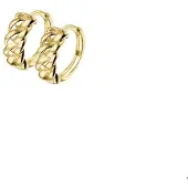 Home Collection Gouden creolen gourmetschakel 5 x 13 mm