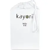 Kayori Laken Shizu Wit (Percal)-160 x 260 cm (1-persoon)