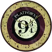 Pyramid Harry Potter Wandklok Platform 9 3/4