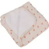 MamaLoes Hartjes Fleece 70x90cm Babydeken ML010613