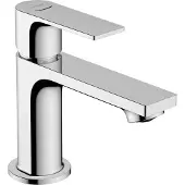 Hansgrohe Rebris E - Fonteinkraan - Toiletkraan - Ééngreeps bediening - Zonder waste - 80mm maat - Voor koud water - Chroom
