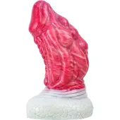 Kiotos Monstar - Fantasie Dildo Beast Nr. 78 Caraxes - Roze/Wit/Grijs