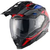 NEXX X.WED 3 Gobi Rood Blauw Adventure Integraalhelm Maat XL