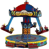 Lemax Spin Out 30x36x37 cm Kersthuisje