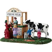 Lemax Fresh Milk Stall 12x19x13 cm Kersthuisje