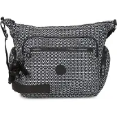 Kipling Schoudertas 'GABBIE' zwart / wit
