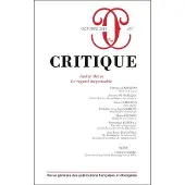 Minuit Critique 857 André Bazin le regard inépuisable