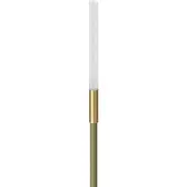 Lombardo Linfa 120 Grondpaal Green | Brass | 4000K IP66 Lichtbron Inbegrepen