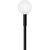 Lombardo Linfa O 120 Grondpaal Black | 3000K IP66 Lichtbron Inbegrepen