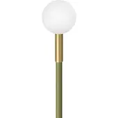 Lombardo Linfa O 120 Grondpaal Green | Brass | 3000K IP66 Lichtbron Inbegrepen
