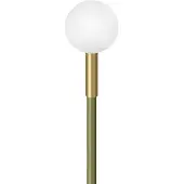 Lombardo Linfa O 80 Grondpaal Green | Brass | 4000K IP66 Lichtbron Inbegrepen