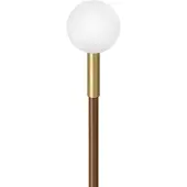 Lombardo Linfa O 120 Grondpaal Brown | Brass | 3000K IP66 Lichtbron Inbegrepen