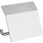 Hansgrohe AddStoris wc-rolhouder met klep chroom