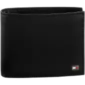 Tommy Hilfiger Portemonnee 'Eton' zwart