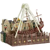 Luville Efteling Halve Maen Schommelschip | 3x AA | 29 x 21 x 26 cm