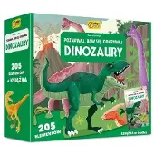 Wilga Play Poznawaj baw się odkrywaj Dinozaury Puzzle+książka