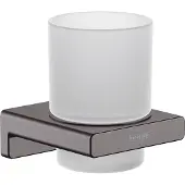 Hansgrohe AddStoris tandenborstelhouder Brushed Black Chrome