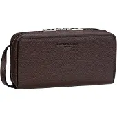 Liebeskind berlin Lou Small Pebble XS Portemonnee donkerbruin