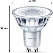 Philips GU10 LED spot | 4000K | 3.5W (35W) | 3 stuks