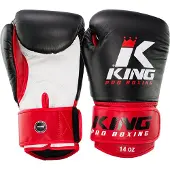 King Bokshandschoenen KPB/BG 1 Zwart / Rood