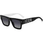 Dsquared2 ICON 0021/S Black 52/20/145 UNISEX Zonnebrillen
