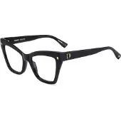 Dsquared2 D2 0152 Black 54/19/145 WOMAN Brilmonturen