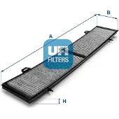 Ufi 54.154.00 Interieurfilter