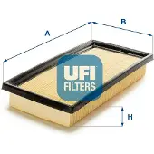 Ufi 30.781.00 Luchtfilter