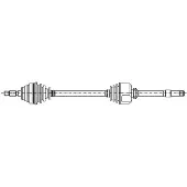 ERA Benelux DA54138 Aandrijfas