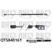 Quinton Hazell QTS840161 Gasveer achterklep