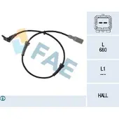 FAE 78036 Wielsnelheidssensor (ABS)