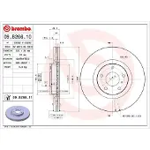 Brembo 09.B266.11 Remschijf