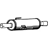 VEGAZ MZS-199 Uitlaat middendemper
