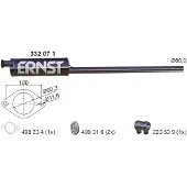 ERNST 332071 Uitlaat middendemper