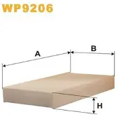 WIX FILTERS WP9206 Interieurfilter