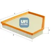 Ufi 30.D23.00 Oliefilter