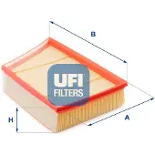 Ufi 30.091.00 Luchtfilter
