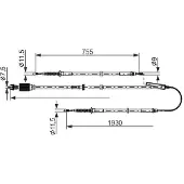 Bosch 1 987 482 802 Handremkabel