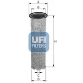 Ufi 27.180.00 Luchtfilter