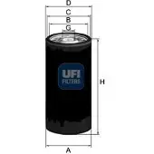 Ufi 23.179.00 Oliefilter