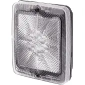 Hella Achteruitrijl.LED 12V,gummi beh., VERT