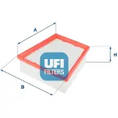 Ufi 30.687.00 Luchtfilter