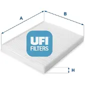 Ufi 53.207.00 Interieurfilter
