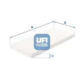 Ufi 30.992.00 Luchtfilter